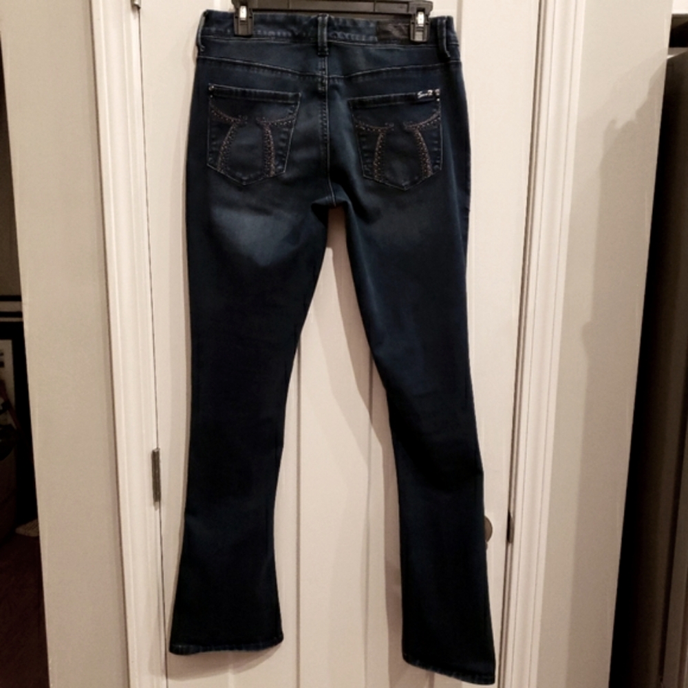 Seven7  Rocker Slim Jeans Size 6 - Picture 5 of 9